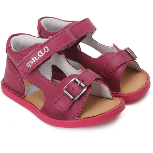 D.D.STEP BAREFOOT SANDÁLY G076-41333D DARK PINK