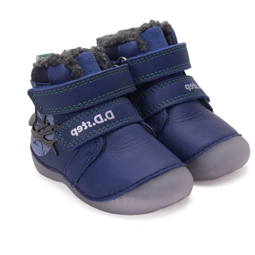 D.D.STEP ZIMNÍ OBUV W015-42249 BLUE