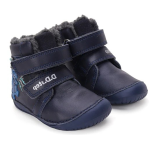 D.D.STEP ZIMNÍ BAREFOOT OBUV W070-42838 BLUE (20)